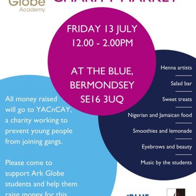 Globe Academy Charity Market at The Blue Market
