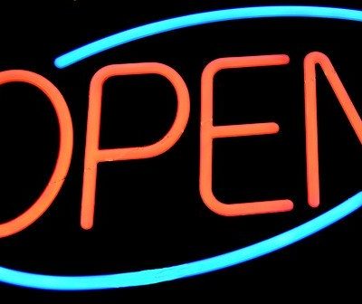 Blue Bermondsey High Street 'Open For Business'