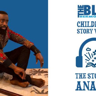 Blue Bermondsey Children's story Walks: Anansi Low res