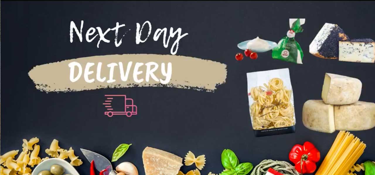 Gastronomica offers next day delivery