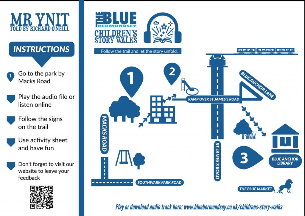 children's story walk map mr ynit