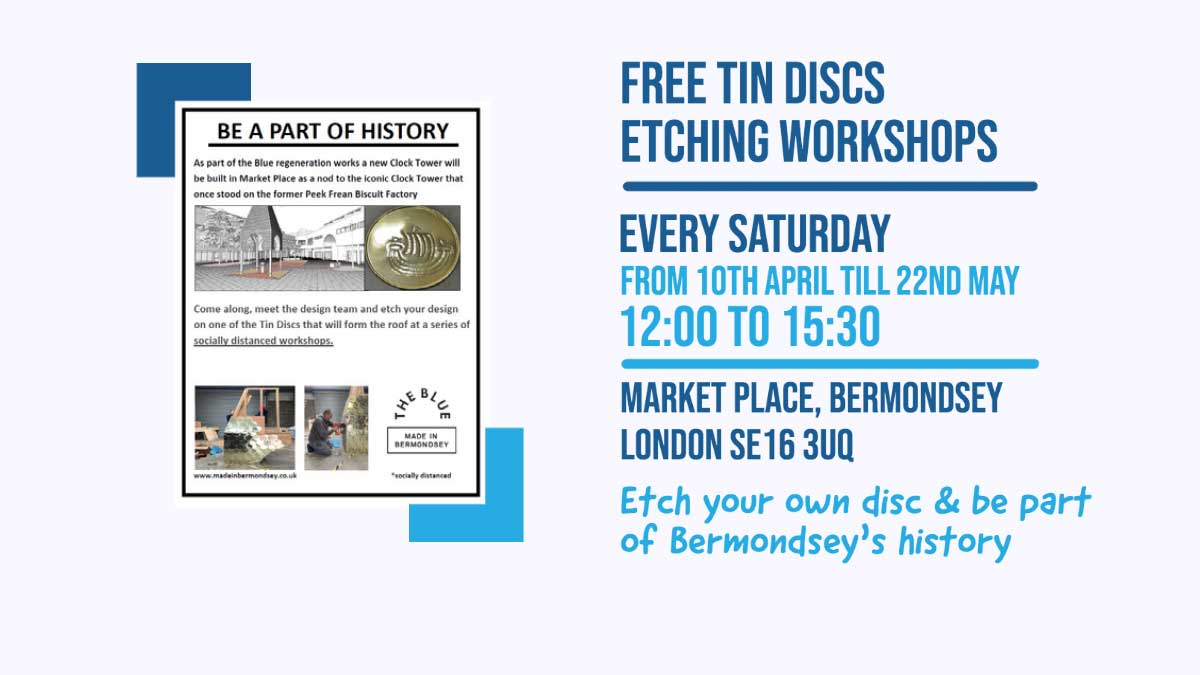 Made In Bermondsey Etching Event May 2021 FB event