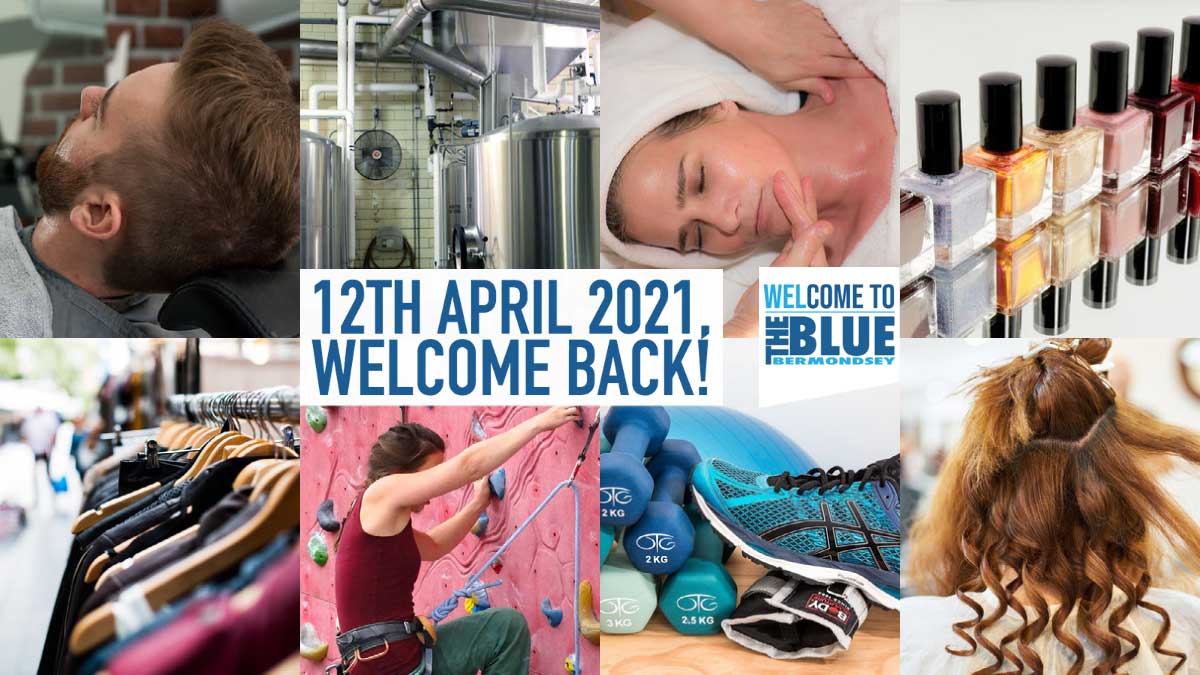 blue bermondsey 12 april 2021 reopening