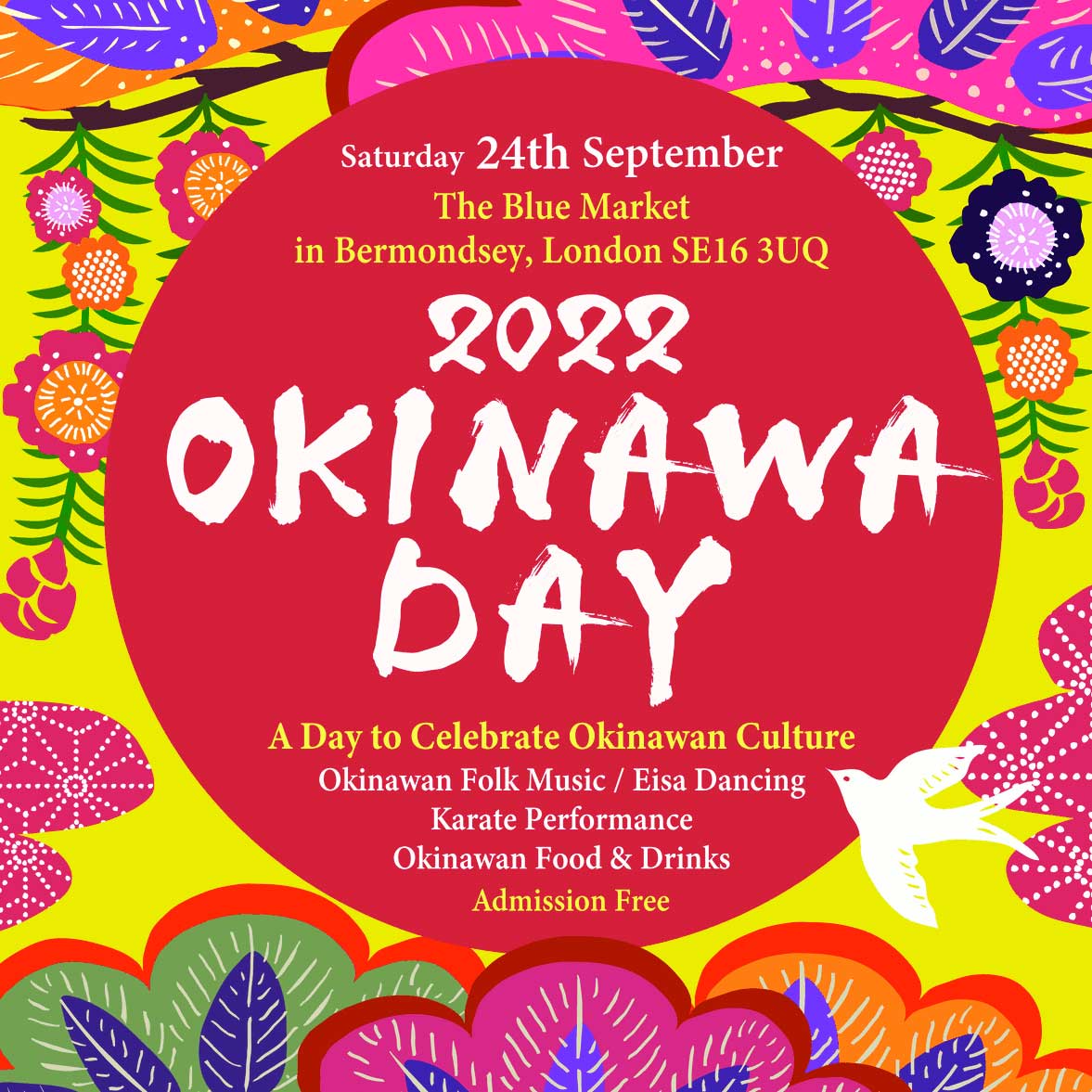Okinawa Day 2022 poster