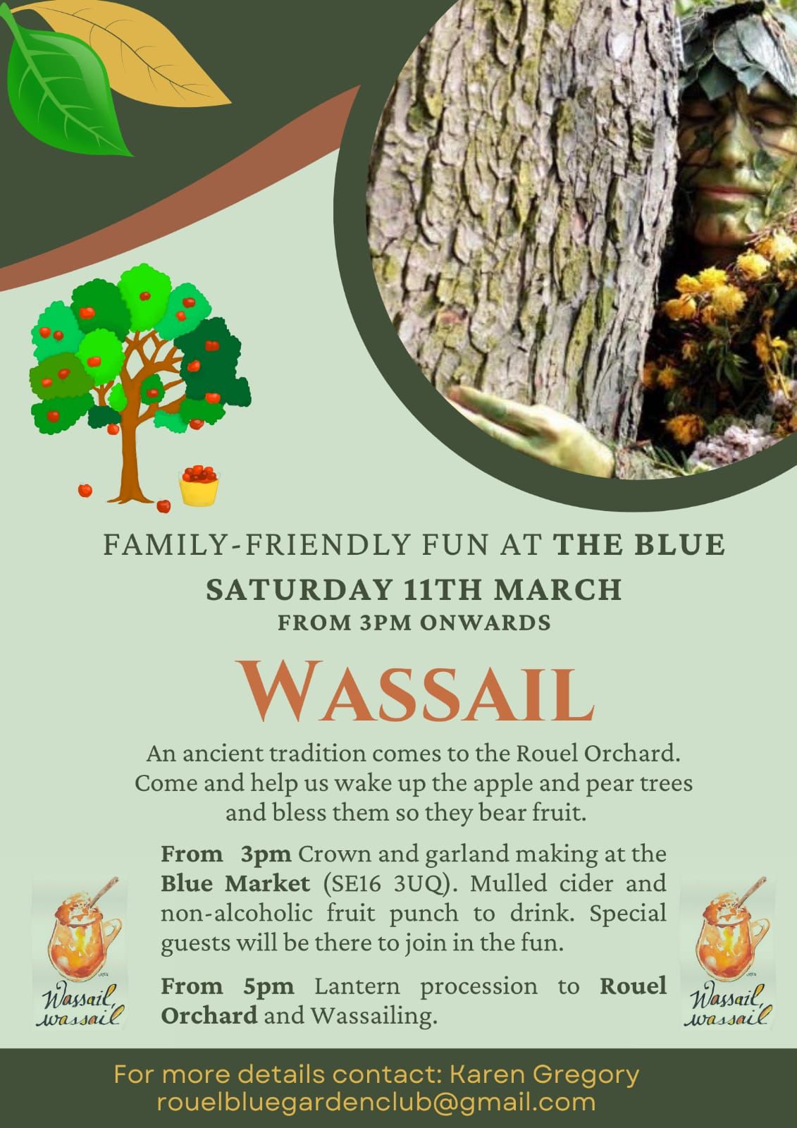 Wassail Fun at The Blue Market.