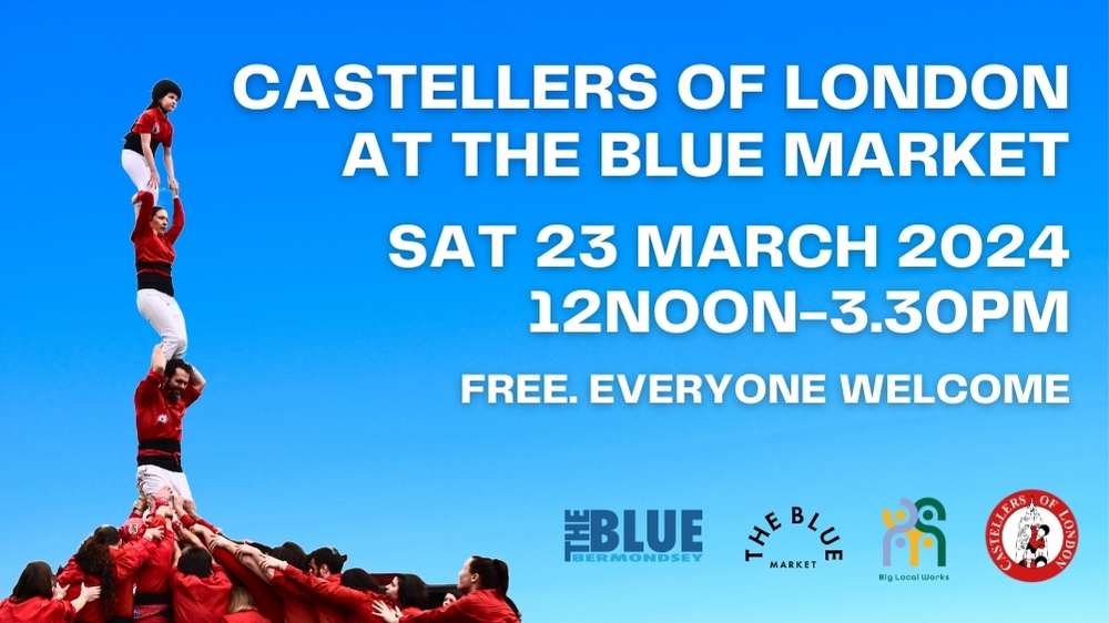 castellers of london in the blue